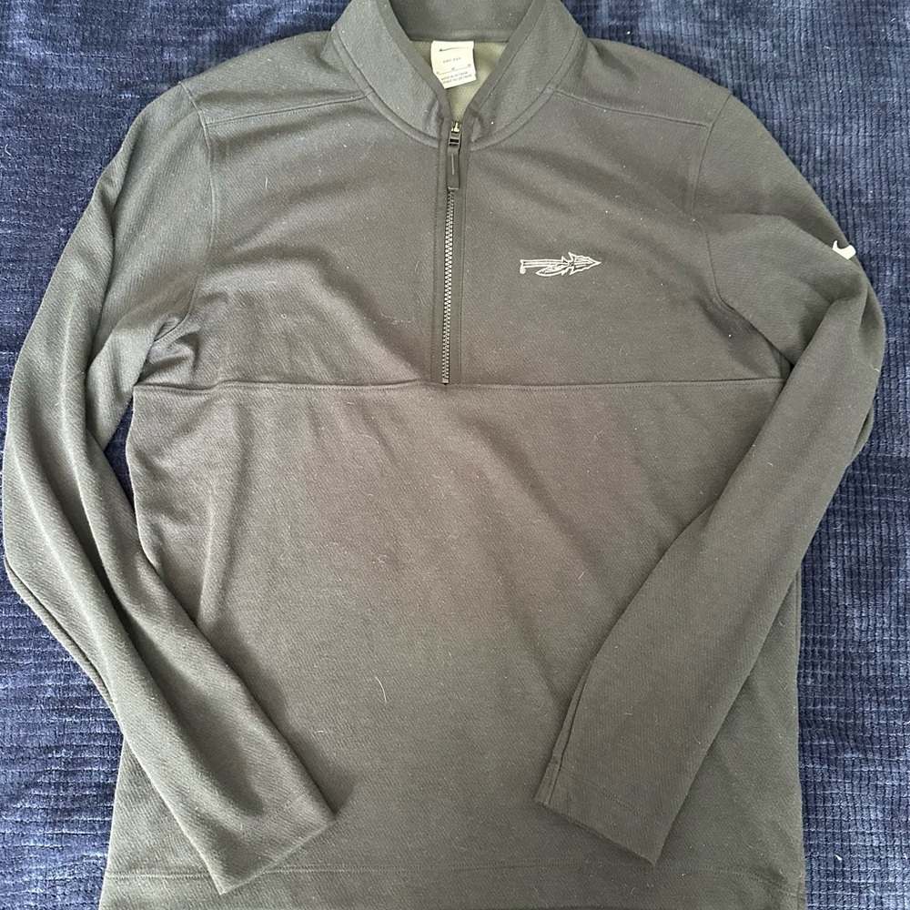 Nike Charcoal Dri-FIT Quarter Zip Jacket